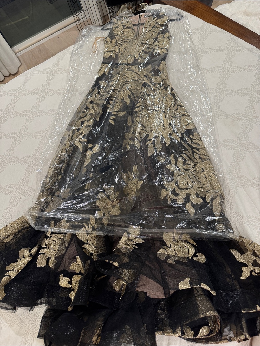 Like new, Bronx and
Banco Golden Rose Ballgown 😍 - Picture 4 of 7